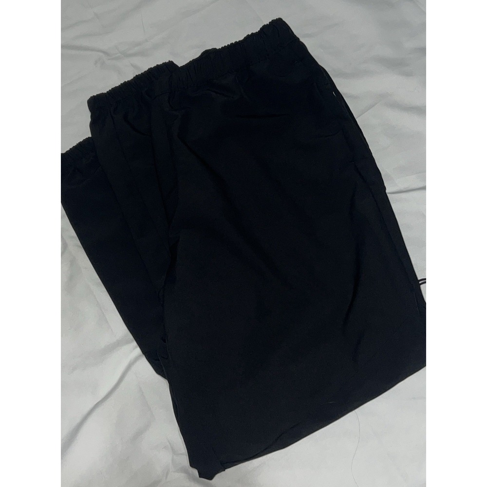 GapFit Men's L Jogger Pants Black Stretch Pull On Athletic Activewear Read
